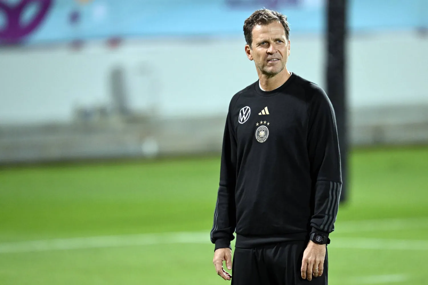 أوليفر بيرهوف المدير السابق للمنتخب الألماني لكرة القدم (د.ب.أ)