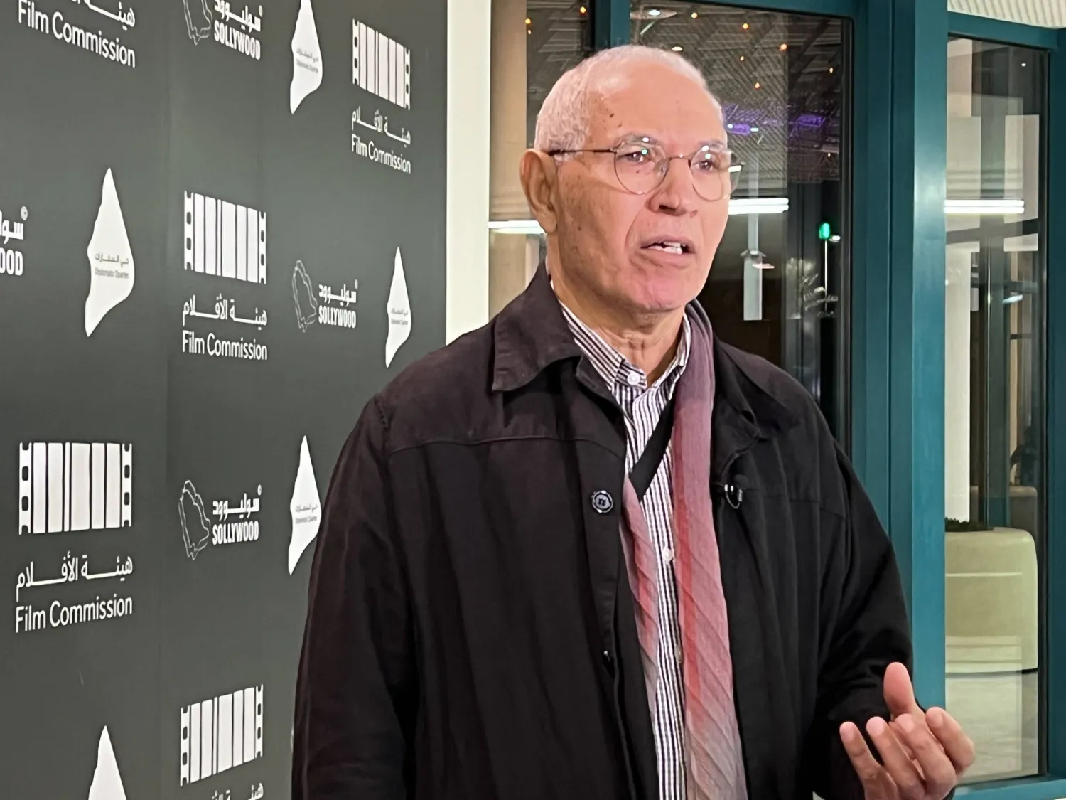 الناقد المغربي حمادي كيروم في الرياض (الشرق الأوسط)