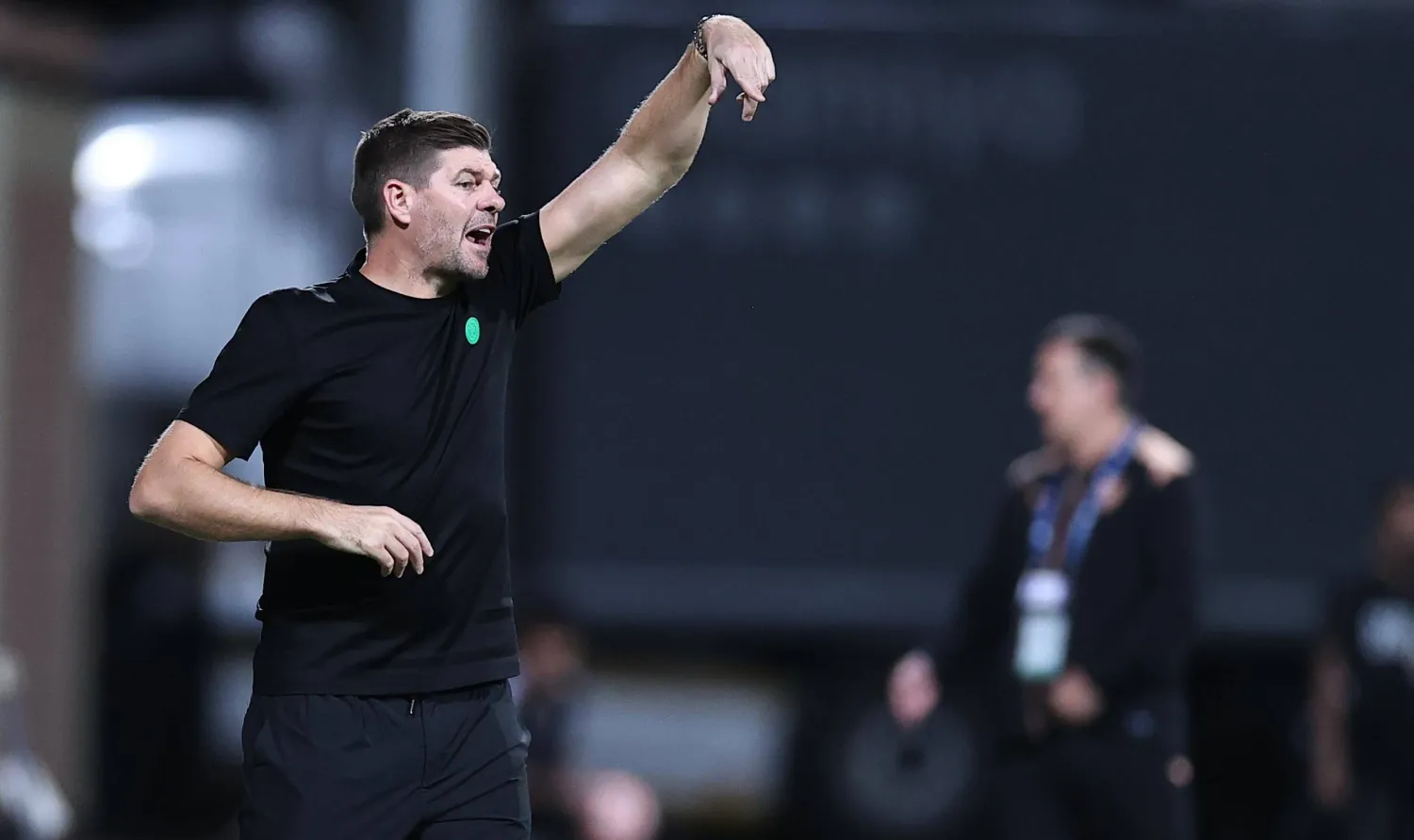 جيرارد انتقد تصرف اللاعب الكويكبي مع الفريق (تصوير: سعد العنزي)