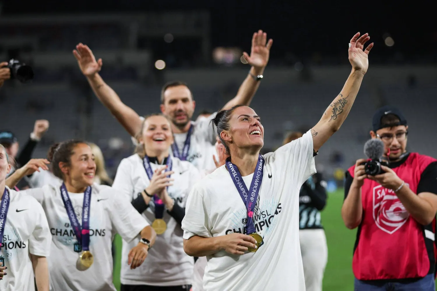 فريق جوثام إف.سي توج بطلاً للدوري الأميركي للمرة الأولى في تاريخه (أ.ف.ب)