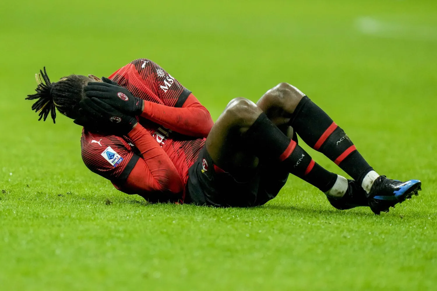 لياو تعرض لإصابة عضلية في فخذه اليمنى (أ.ب)