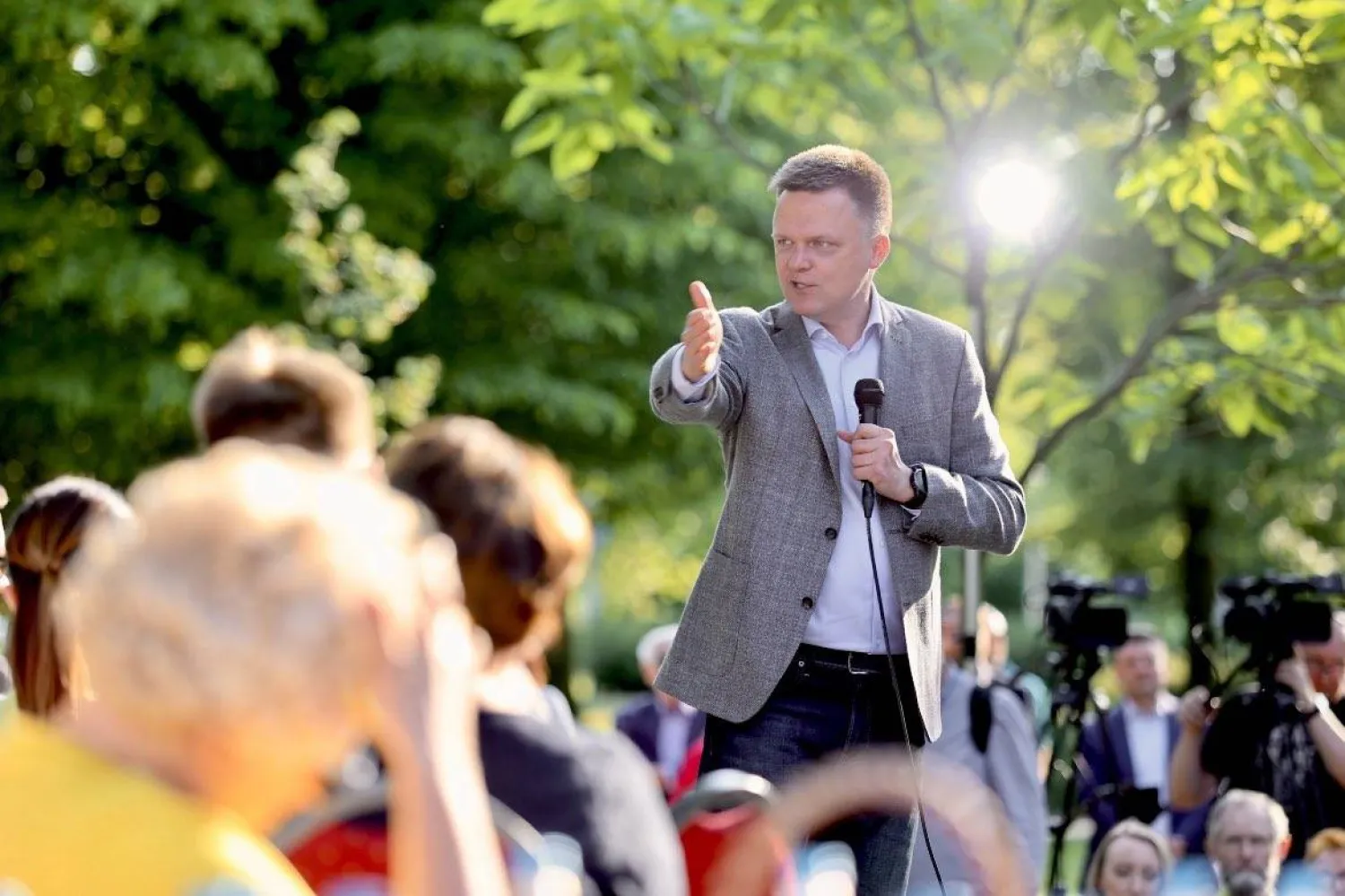 انتخاب سيمون هولونيا رئيساً لمجلس النواب البولندي (أرشيفية - حسابه على منصة إكس)