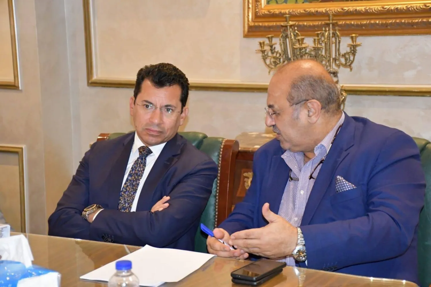 أشرف صبحي وزير الشباب والرياضة المصري (وزارة الشباب والرياضة)