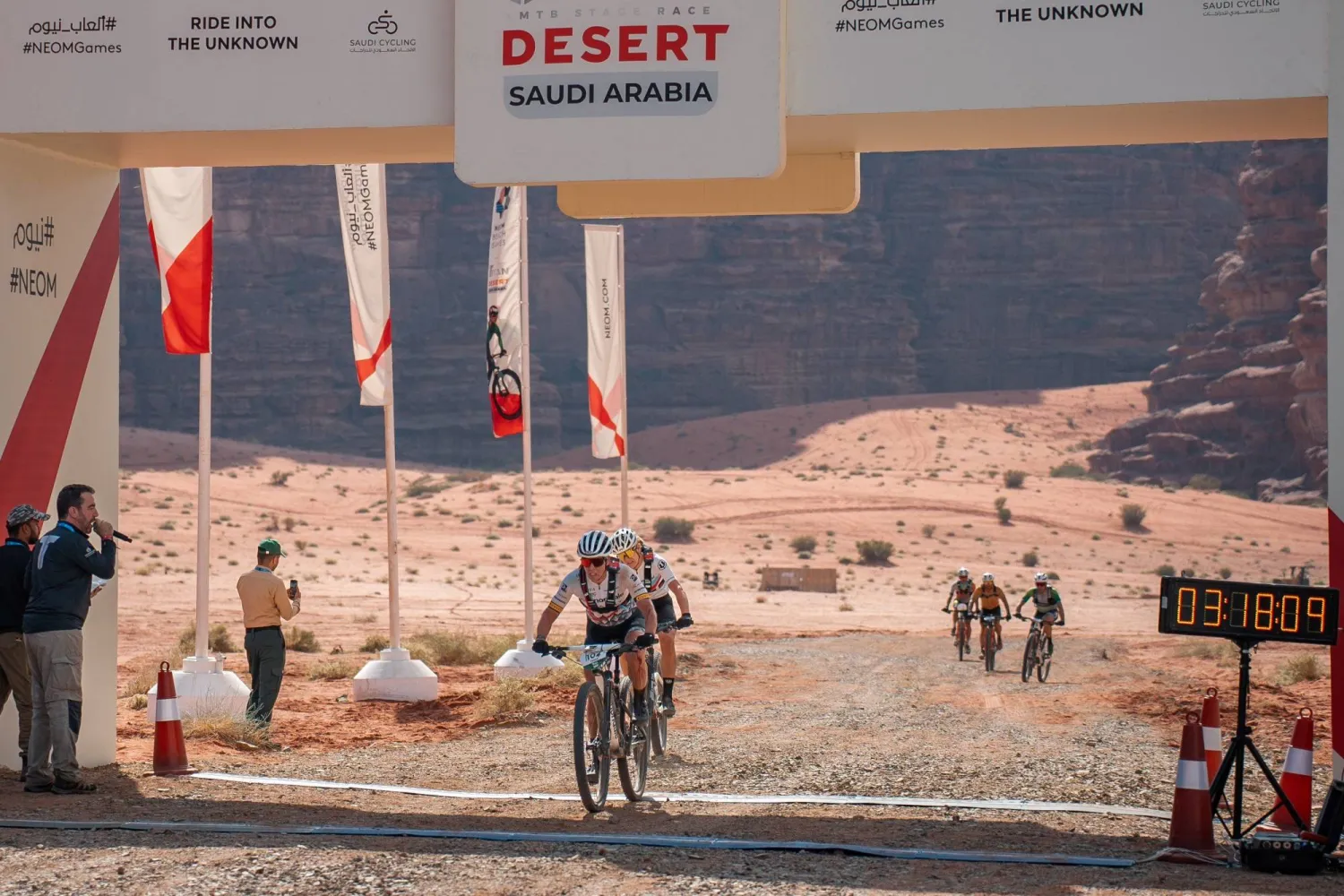 سباق نيوم تيتان الصحراوي للدراجات الجبلية ينطلق في نسخته الثالثة (نيوم)