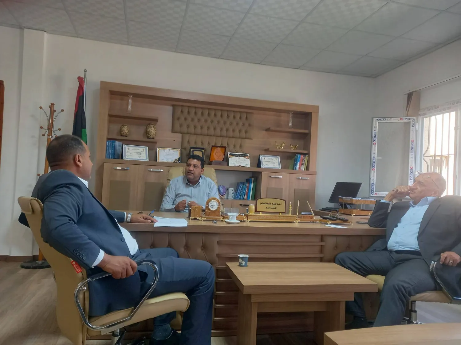 عبد الفتاح السائح نقيب النقابة العامة لأعضاء هيئة التدريس الجامعي في ليبيا (النقابة)