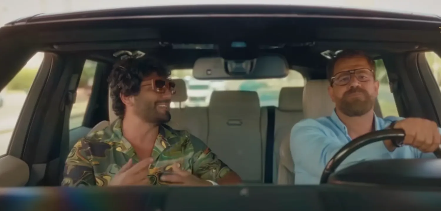 الرداد ومحمود حافظ في لقطة من الفيلم (الشركة المنتجة)