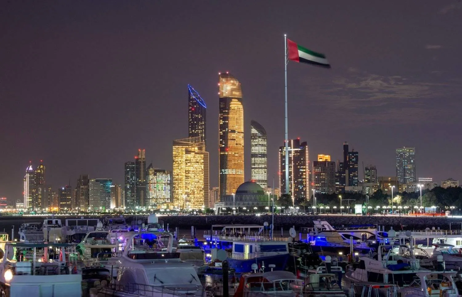 A general view of Abu Dhabi, UAE. (WAM)