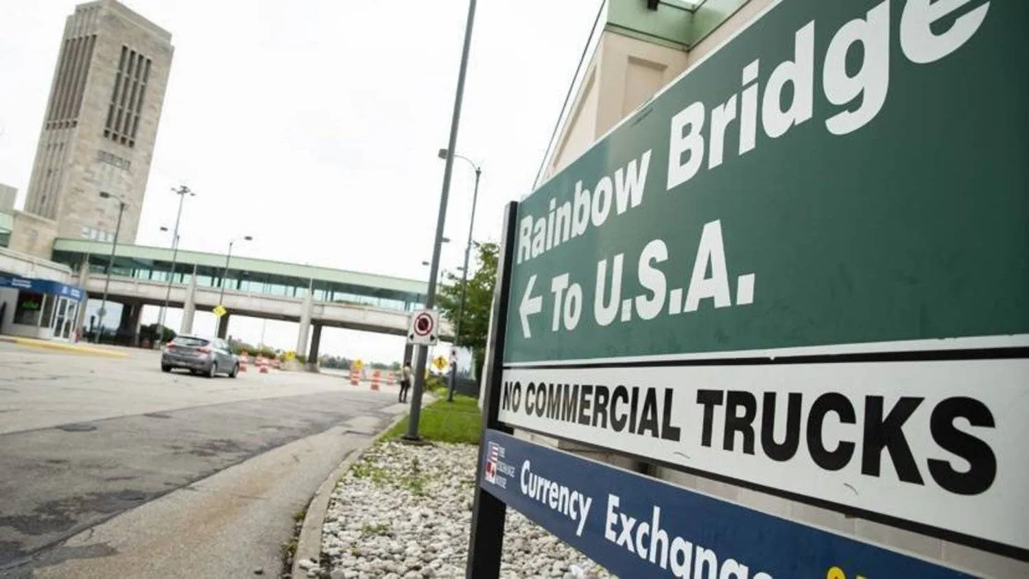 Rainbow Bridge is among the most heavily trafficked crossings between Canada and the United States - AP Photo