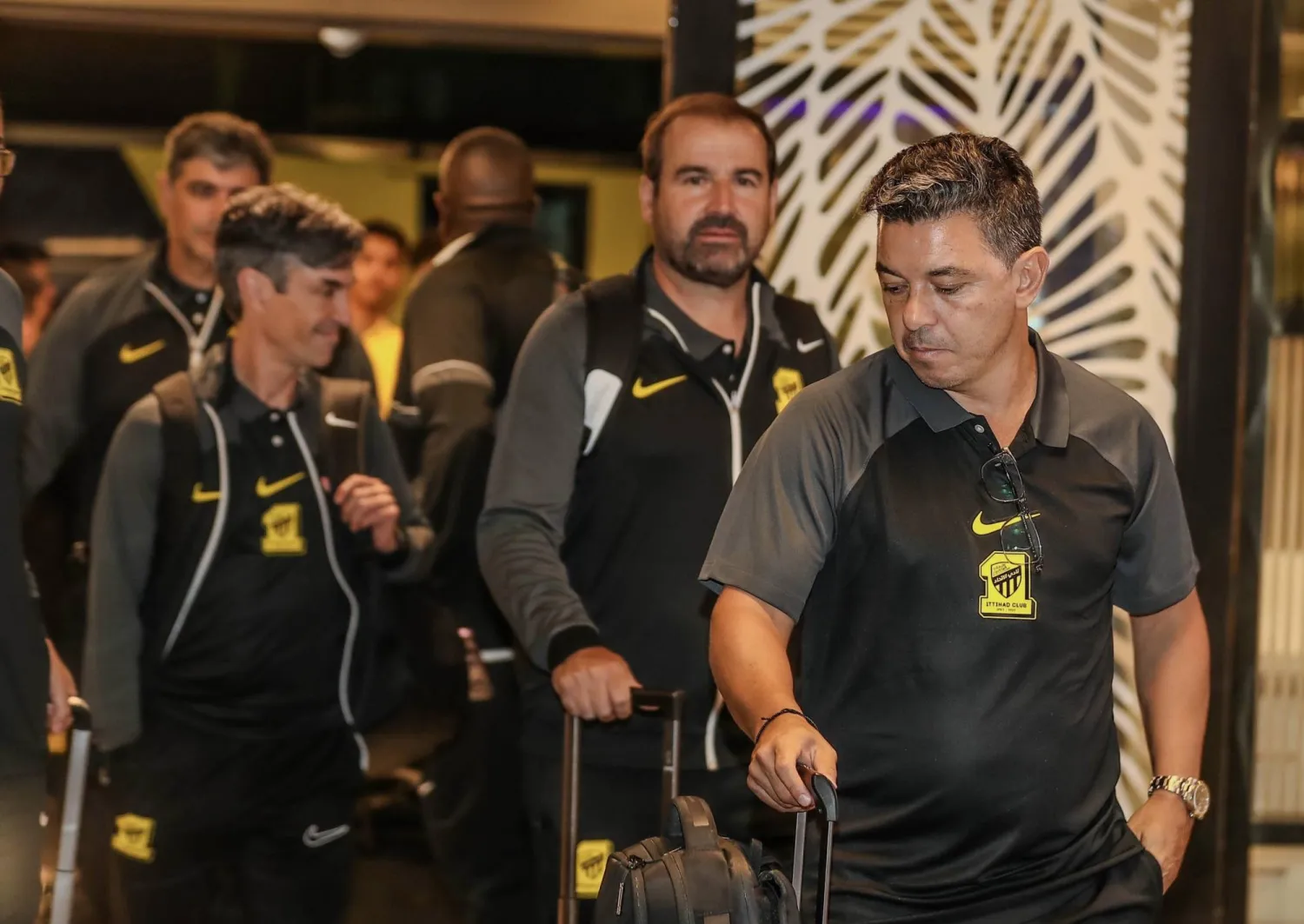 غاياردو يتأهب لأول مباراة مع الاتحاد (نادي الاتحاد)