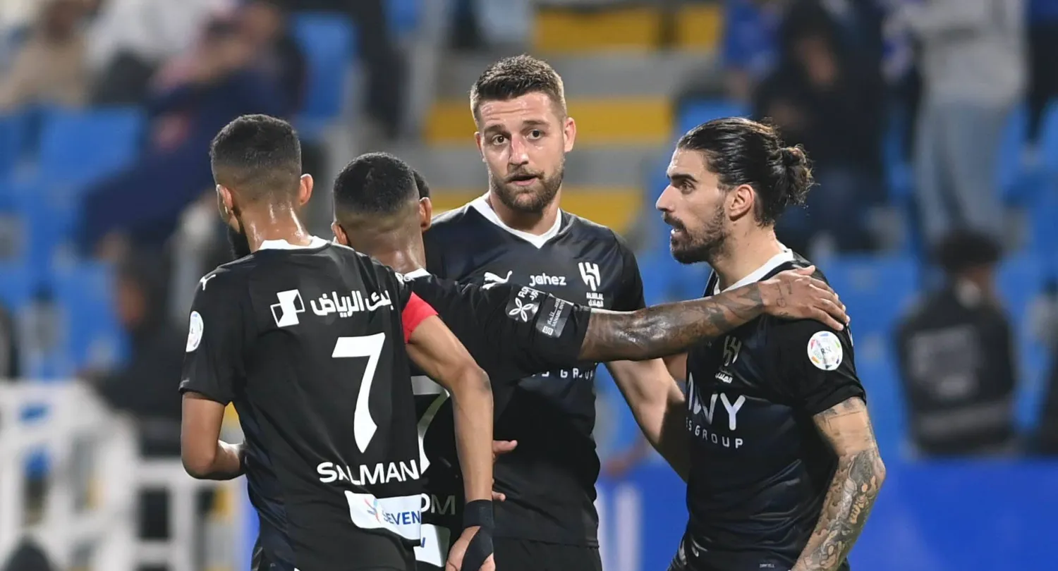 سجل الهلال انتصاراً عريضاً على الحزم 9-0 (تصوير: بشير صالح) 