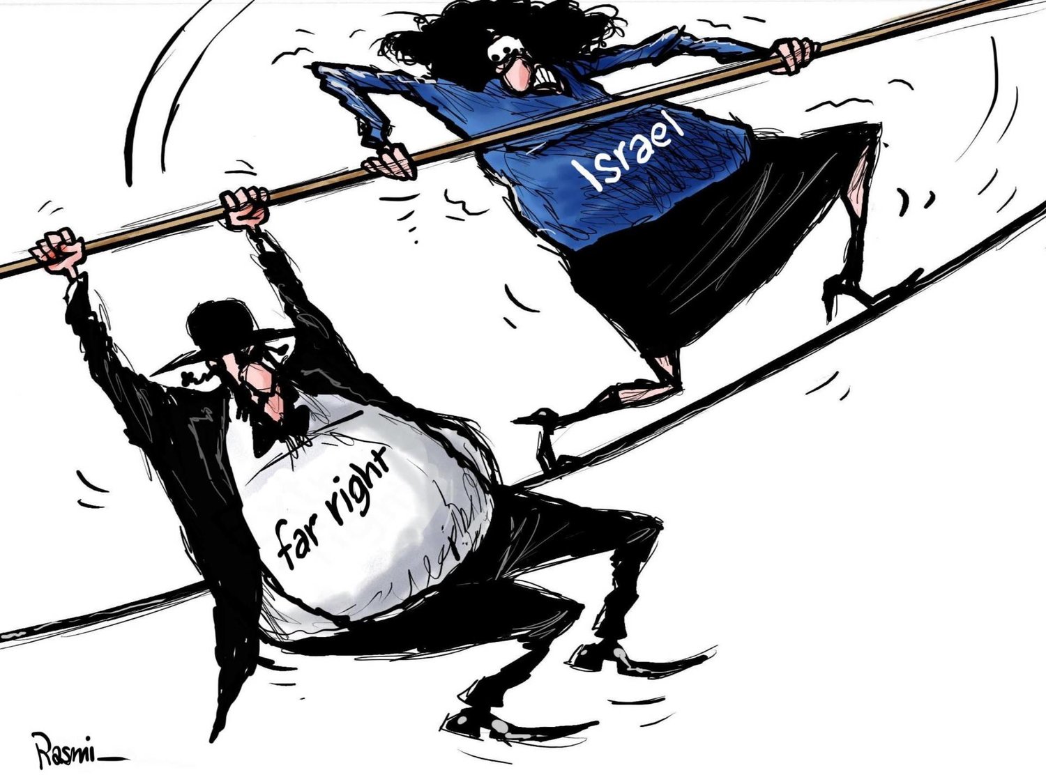 Balancing Act : r/editorialcartoons