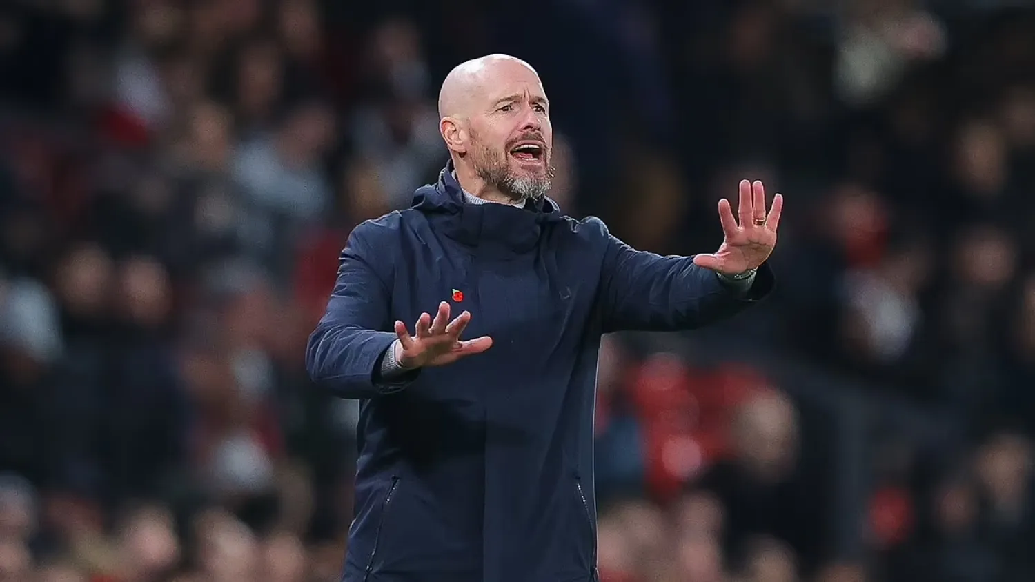 إريك تن هاغ مدرب مانشستر يونايتد (غيتي)