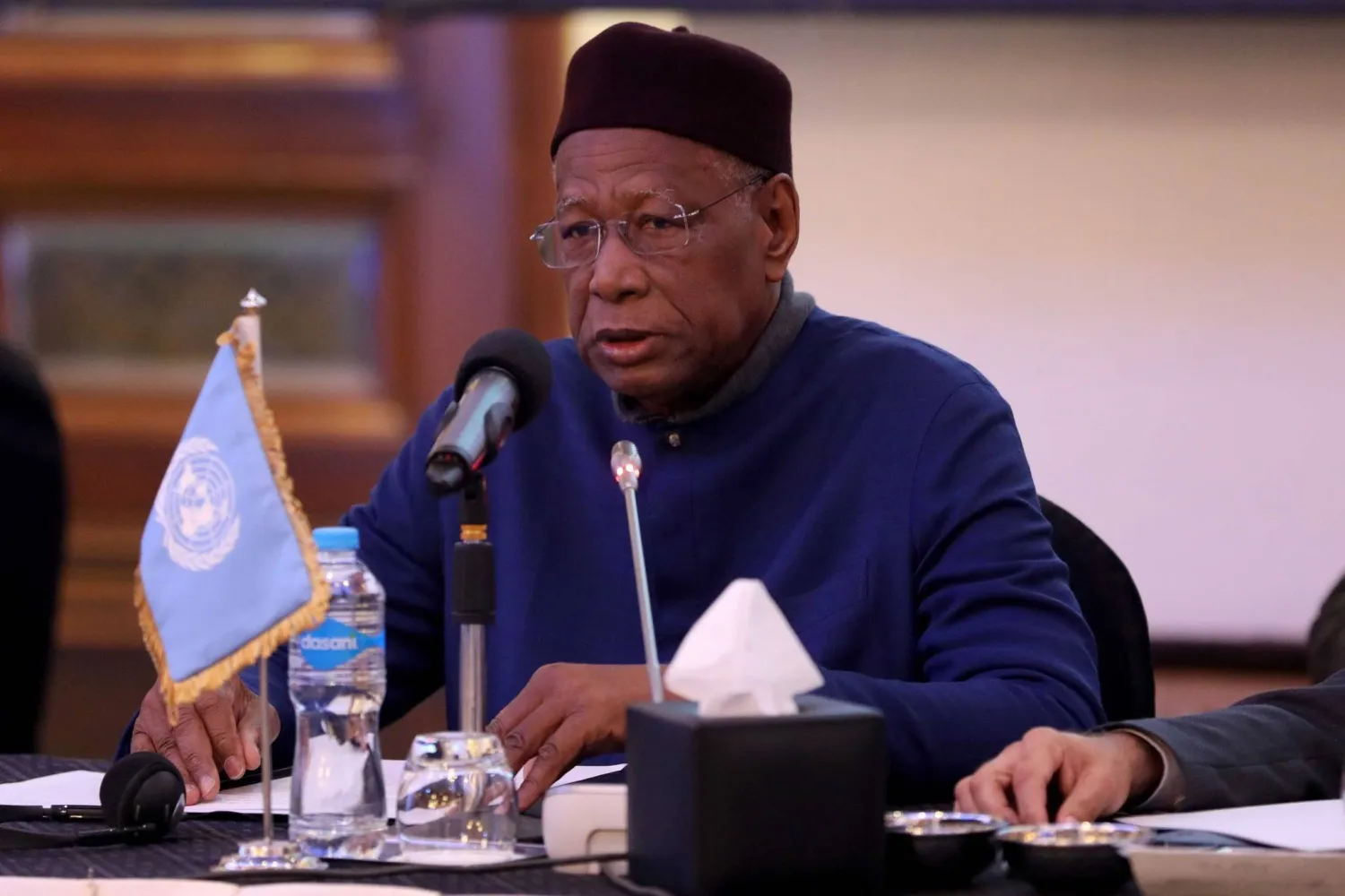 باتيلي المبعوث الأممي إلى ليبيا (المكتب الإعلامي للبعثة الأممية)