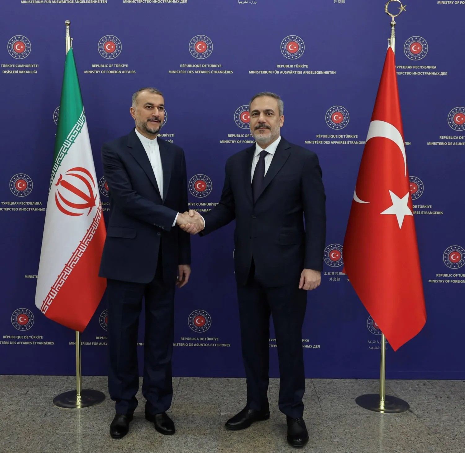 فيدان وعبداللهيان في أنقرة مطلع نوفمبر الحالي لبحث الوضع في غزة (الخارجية التركية)