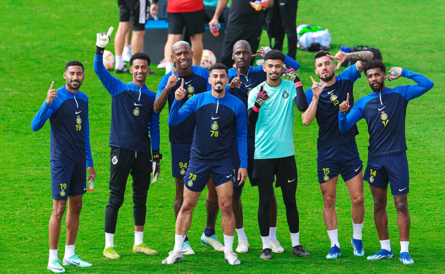 النصر حقق انتصاراً بعد العودة من التوقف الدولي (نادي النصر)