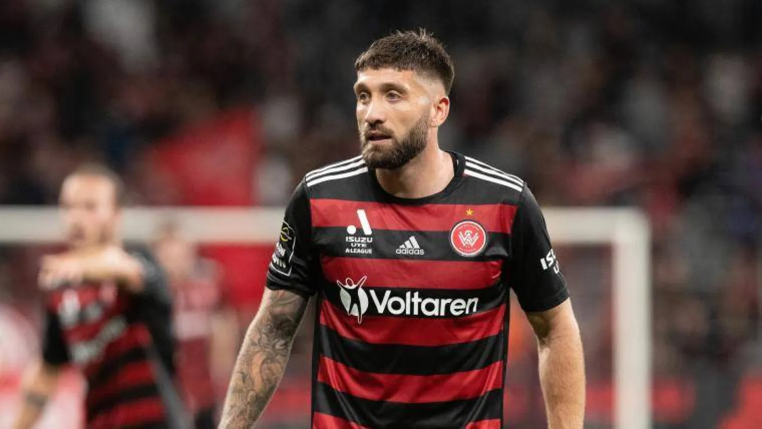 بوريلو أصيب بكسر في الساق في مباراة قمة أمام سيدني إف.سي (غيتي)