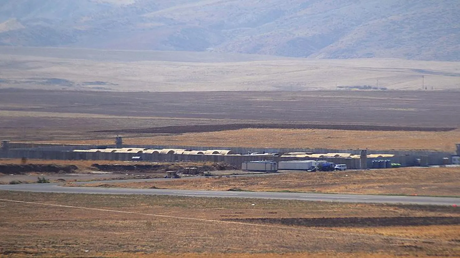 ABD'nin Erbil'deki Harir Askeri Hava Üssü (AA)