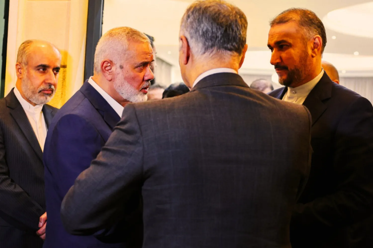 İran Dışişleri Bakanı, Doha'da Hamas lideri Heniyye ile bir araya geldi (Reuters)