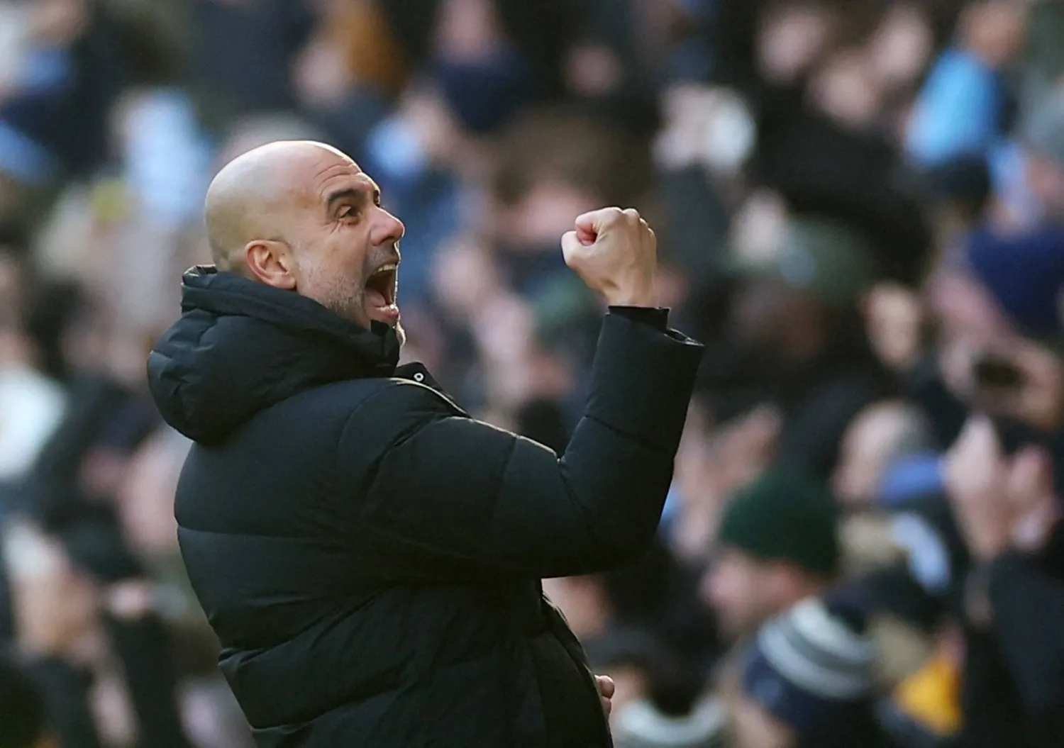 بيب غوارديولا مدرب مانشستر سيتي (رويترز)