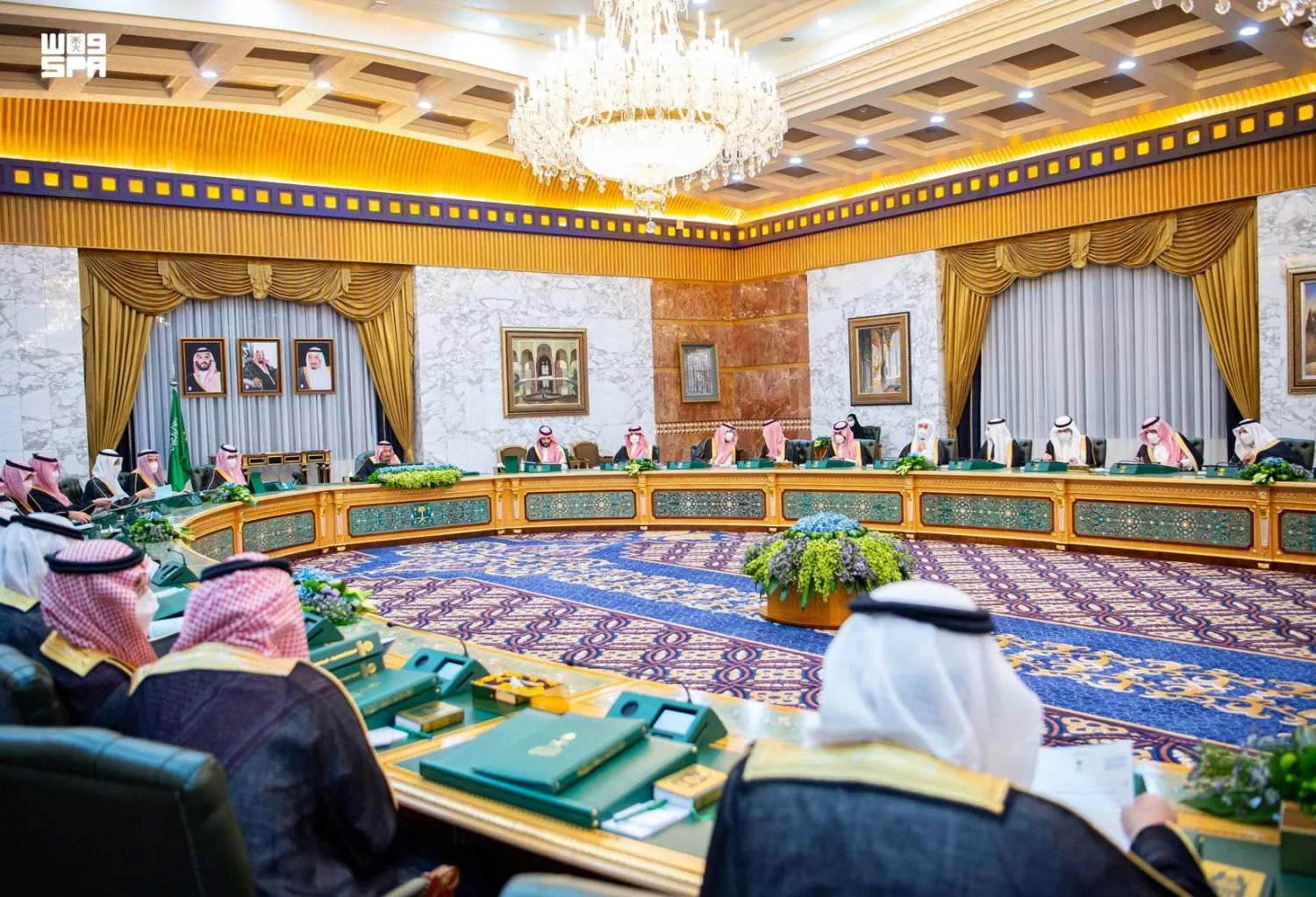 مجلس الوزراء السعودي يقر ميزانية عام 2024 (واس)