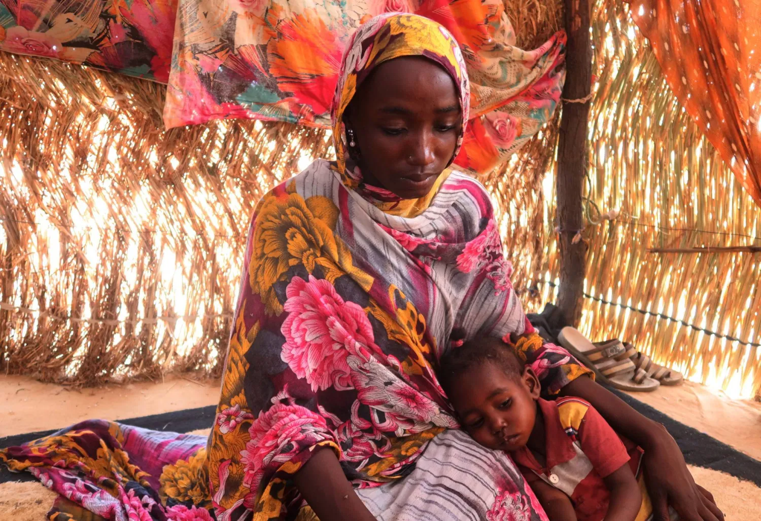 A 22-year-old Sudanese mother of two children speaks in a refugee camp in Chad about her exposure to sexual violence in West Darfur. (Archive: Reuters)