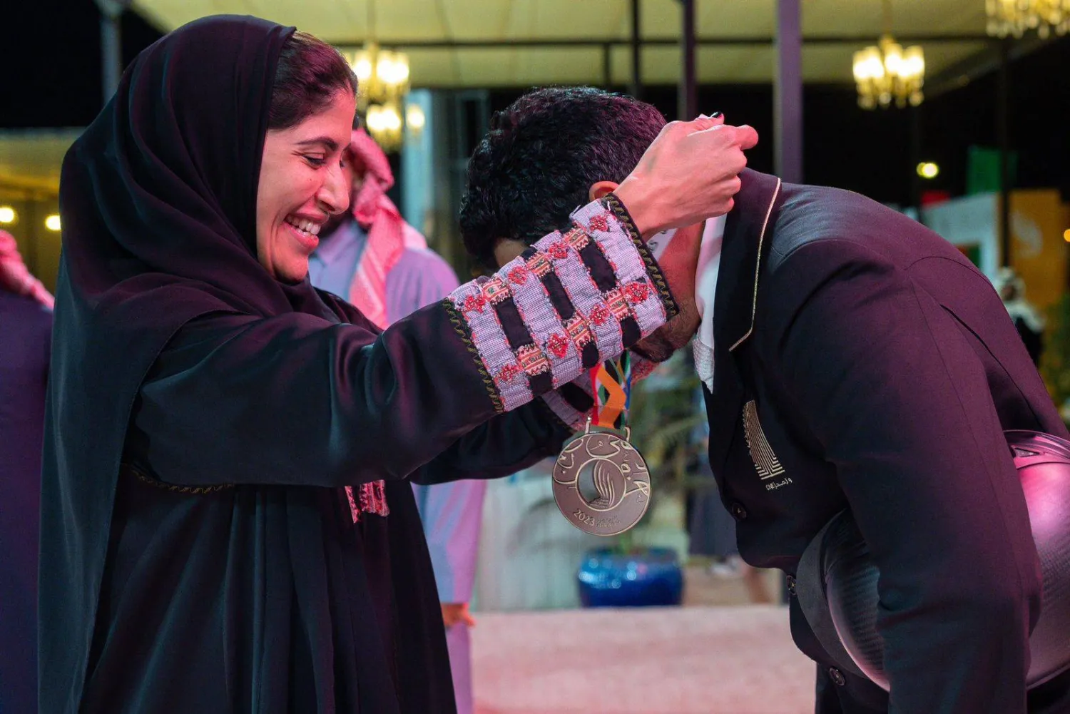 الأميرة دليّل بنت نهار نائب مدير دورة الألعاب السعودية (الشرق الأوسط) 