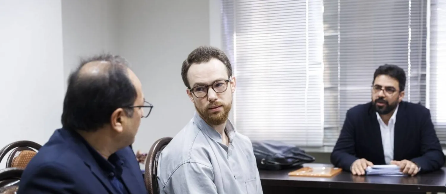 Floderus was arrested at a time when an Iranian national was being tried in Sweden (Mizan news/AFP)