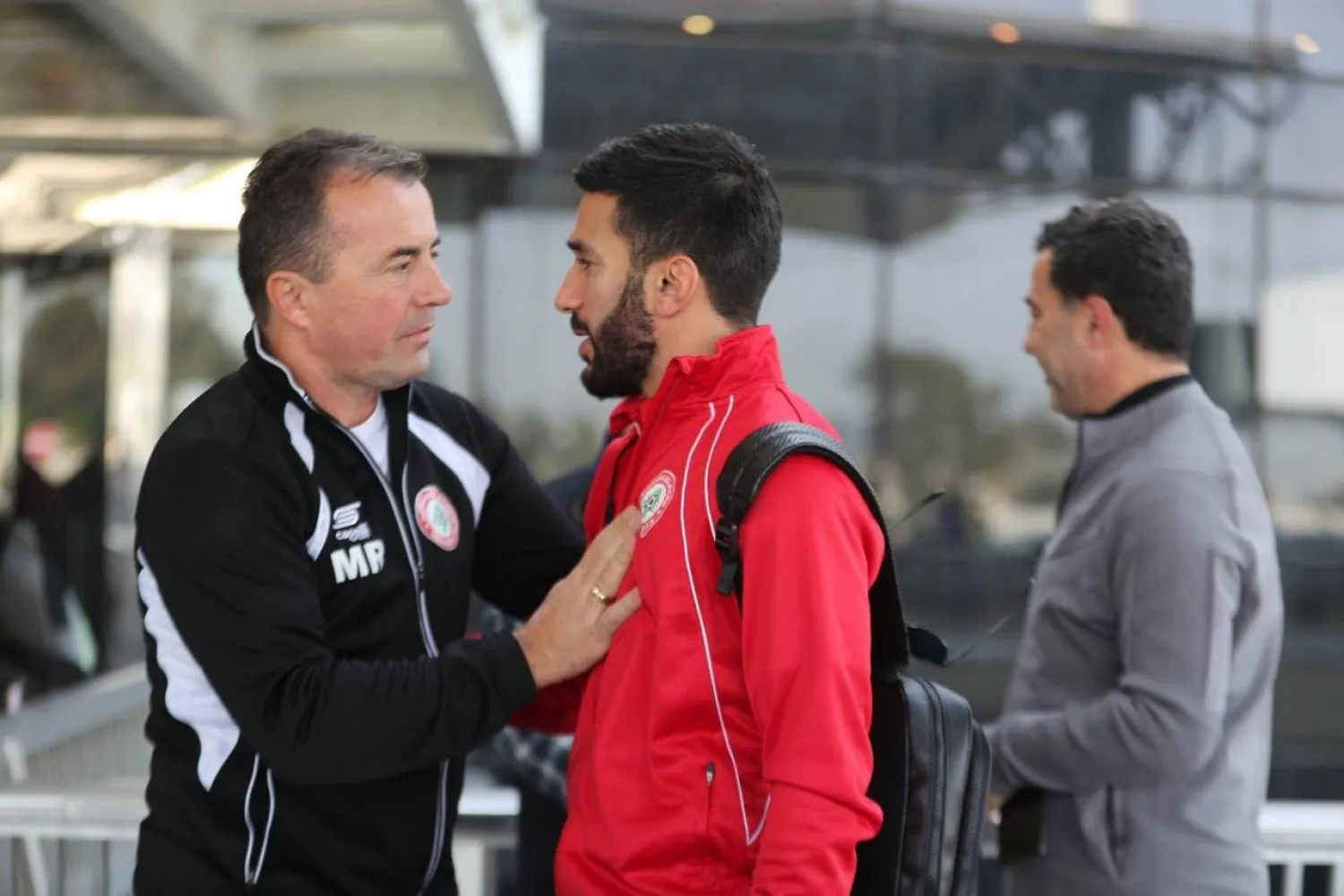 رادولوفيتش مدرب المنتخب اللبناني (الشرق الأوسط)