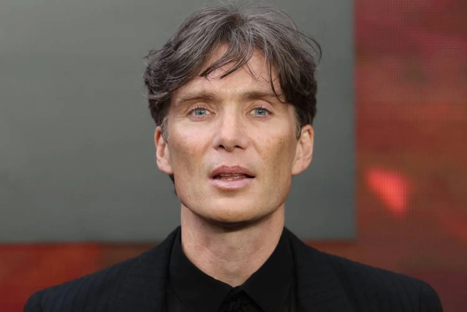 Irish actor Cillian Murphy poses on the red carpet upon arrival for the UK premiere of "Oppenheimer" in central London on July 13, 2023. (AFP)