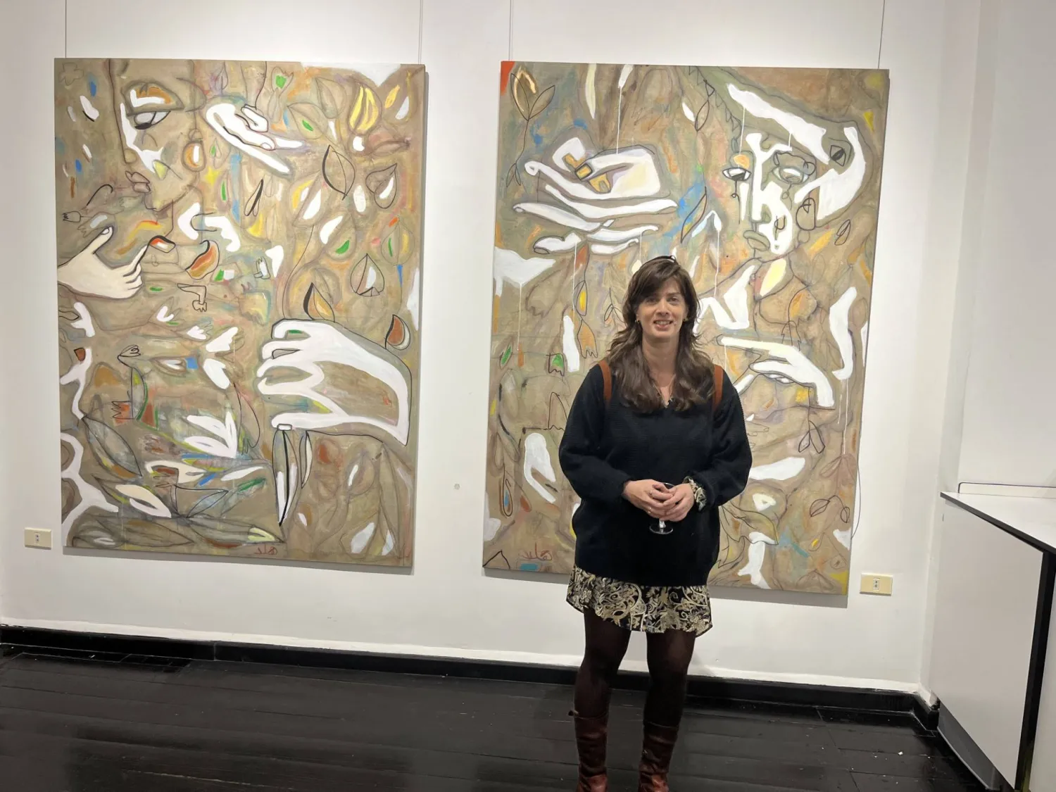 هالة دبجي ولغة التواصل عبر الطبيعة والإشارات (الشرق الأوسط)