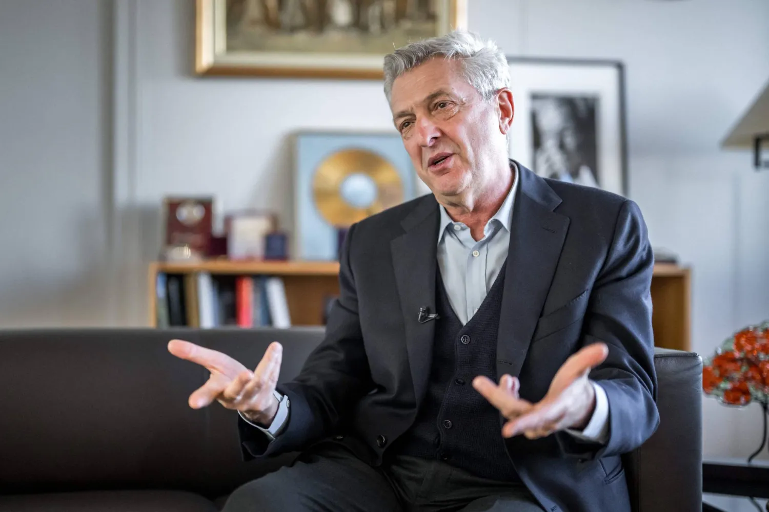 المفوض السامي للأمم المتحدة لشؤون اللاجئين فيليبو غراندي (أ.ف.ب)