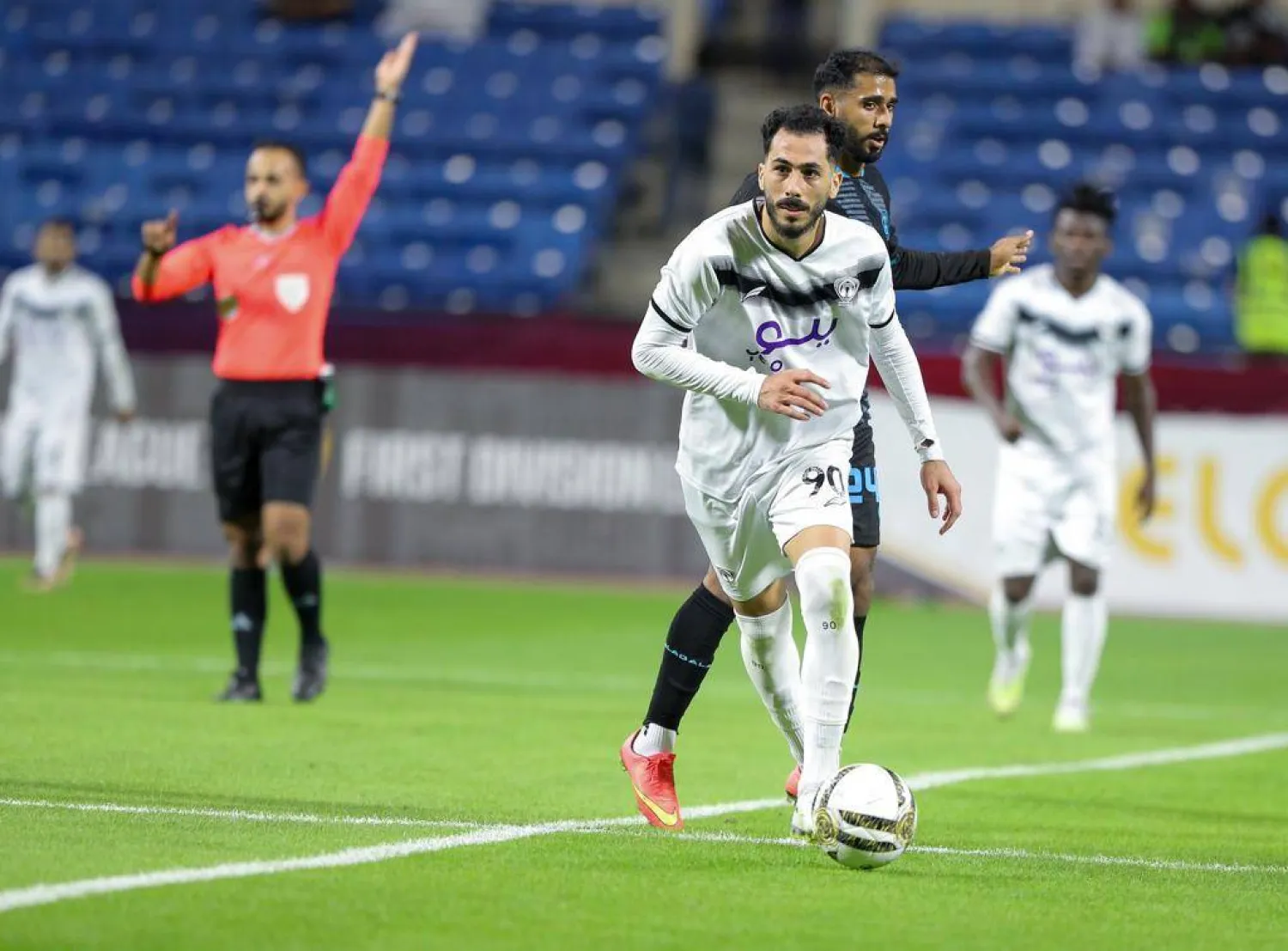 مباراة العدالة وهجر ضمن منافسات دوري الدرجة الأولى السعودي (دوري يلو)