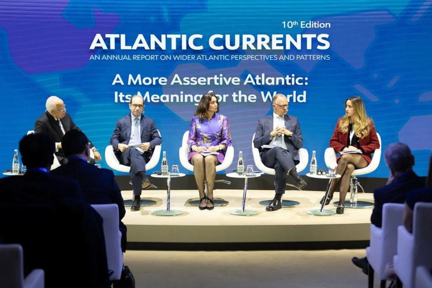 Atlantik Diyalogları konferansı etkinlikleri kapsamında düzenlenen oturumda Atlantik Akıntıları raporu sunuldu. (Organizatör)