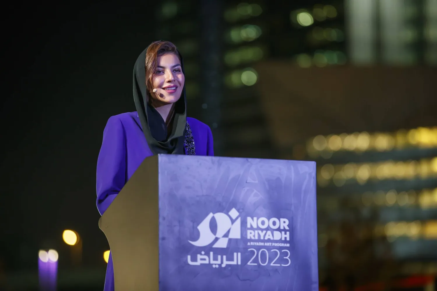 مديرة احتفال «نور الرياض» نوف المنيف (نور الرياض)