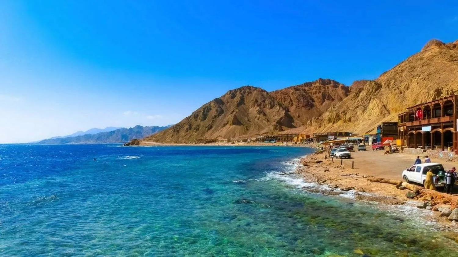 The seashore of Dahab, Egypt. (File photo)