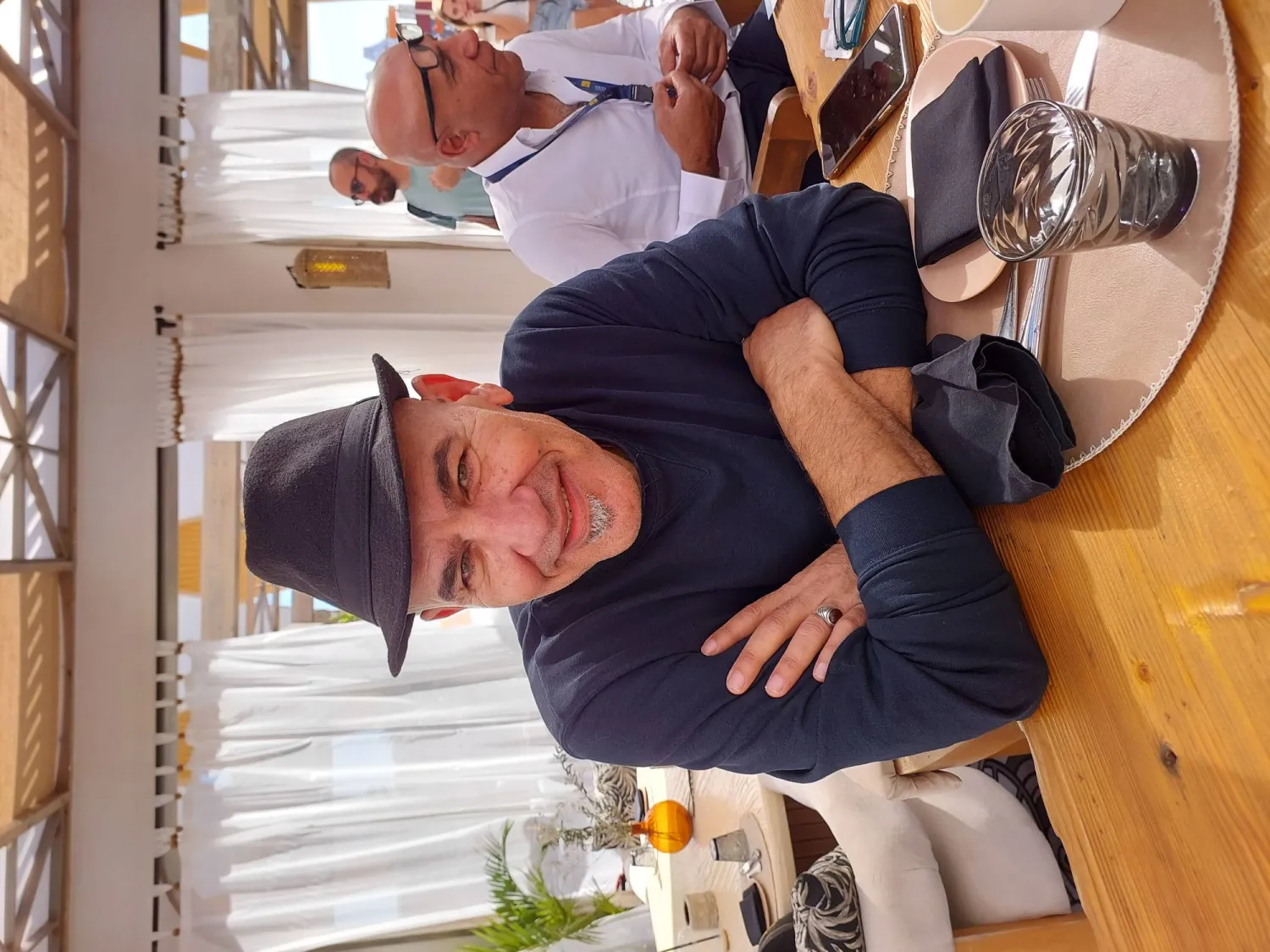 المخرج الفلسطيني رشيد مشهراوي (الشرق الأوسط)