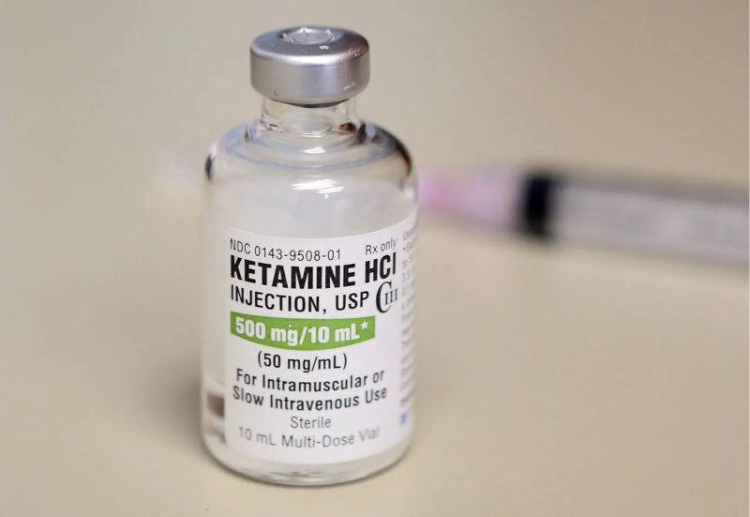 الكيتامين هو مخدر قصير المفعول قابل للحقن (أ.ب)