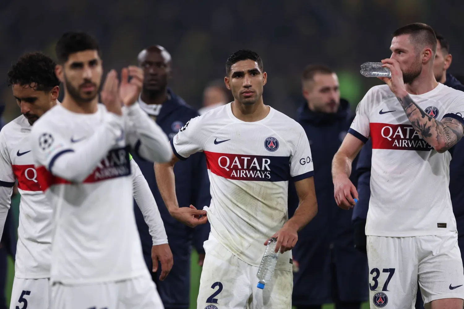 سان جيرمان أنهى دور المجموعات في المركز الثاني (إ.ب.أ)