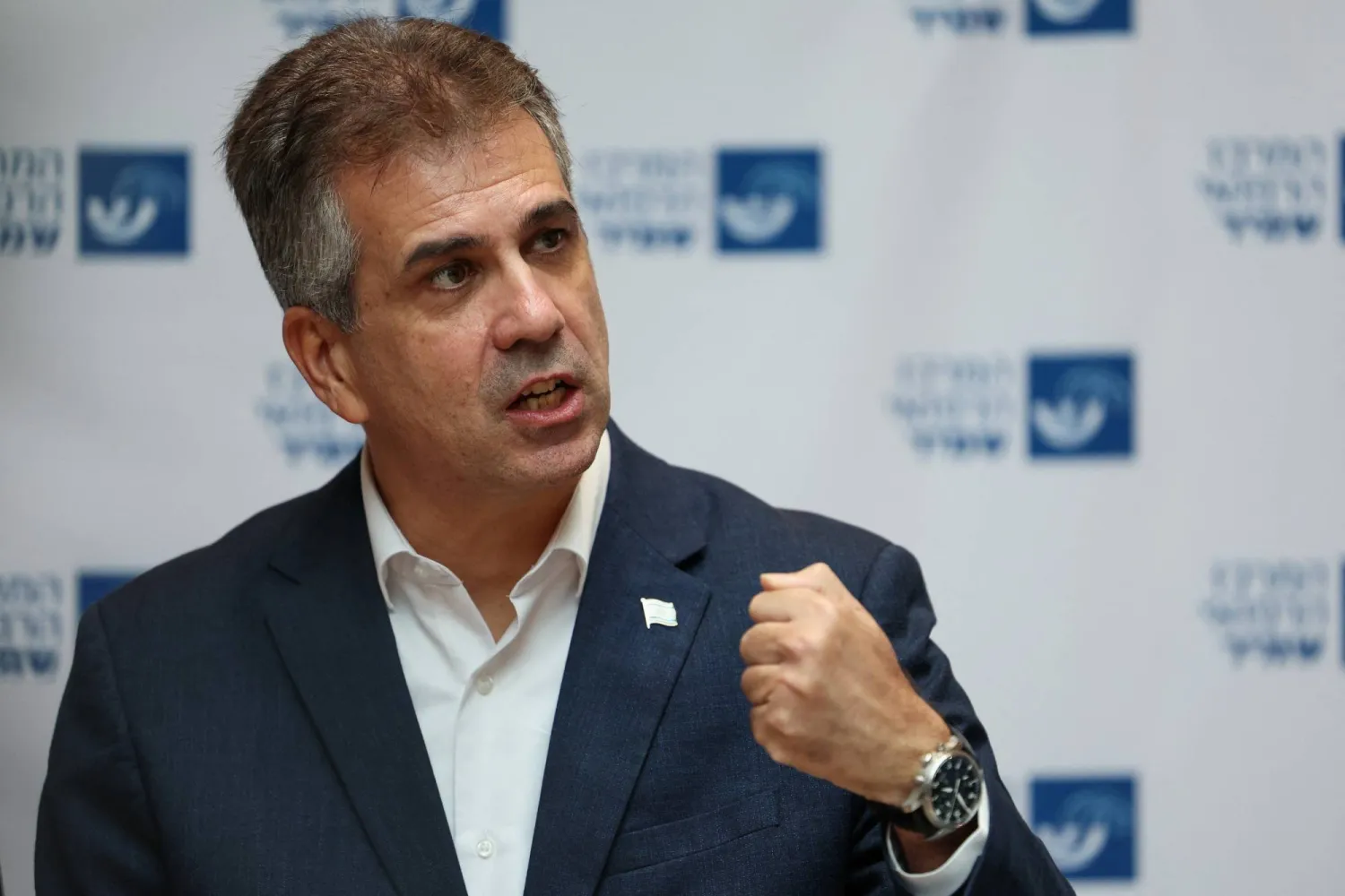 وزير الخارجية الإسرائيلي إيلي كوهين (أرشيفية - رويترز)