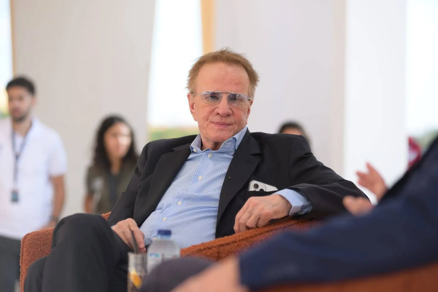 لامبرت يقول إنه يعيش الحياة بالطريقة التي يحبها  (إدارة مهرجان الجونة)