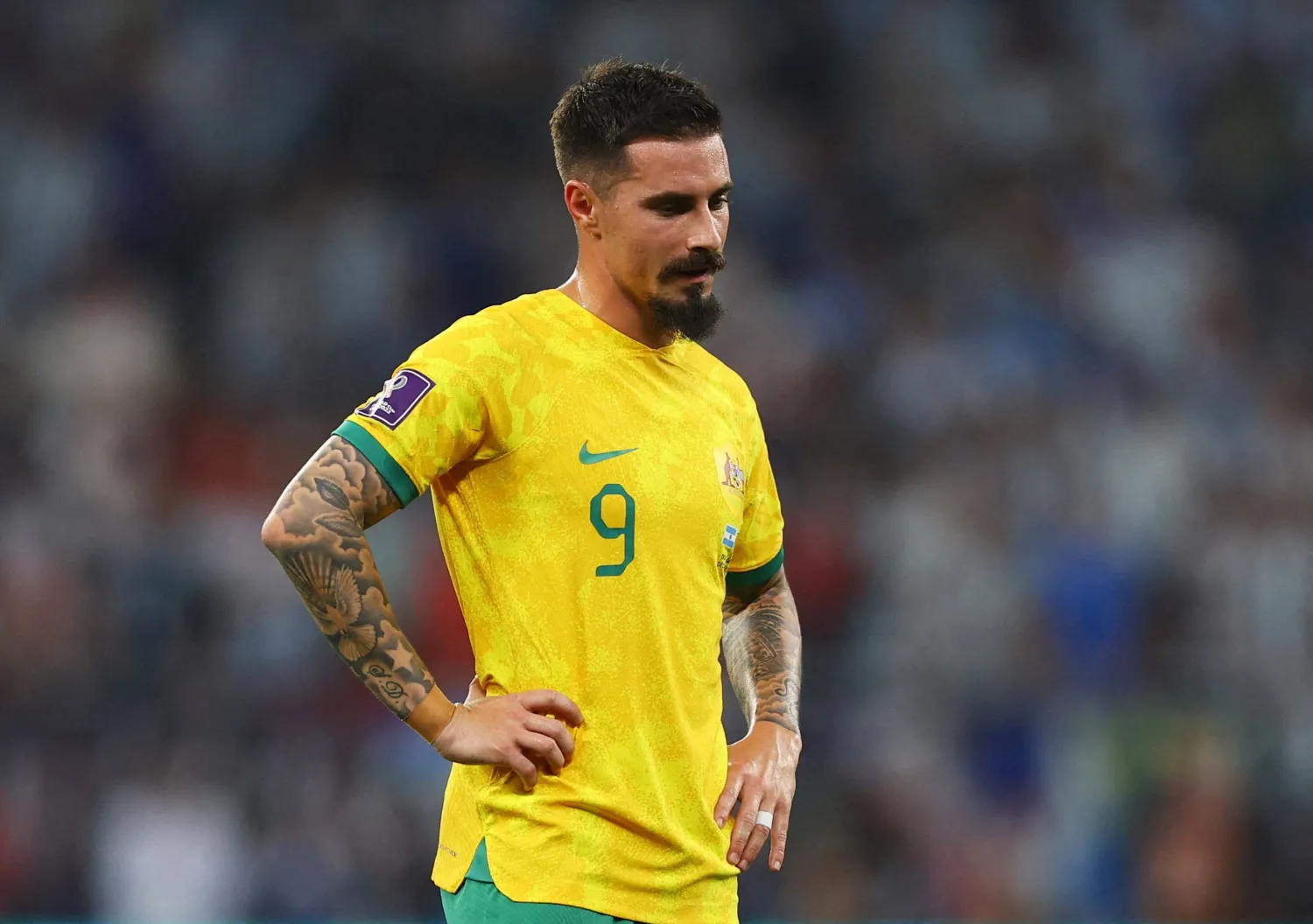 جيمس مكلارين مهاجم أستراليا (رويترز)