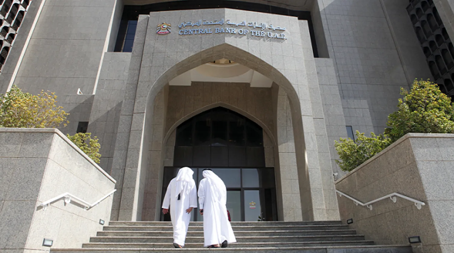 مبنى «المركزي الإماراتي» (الشرق الأوسط)