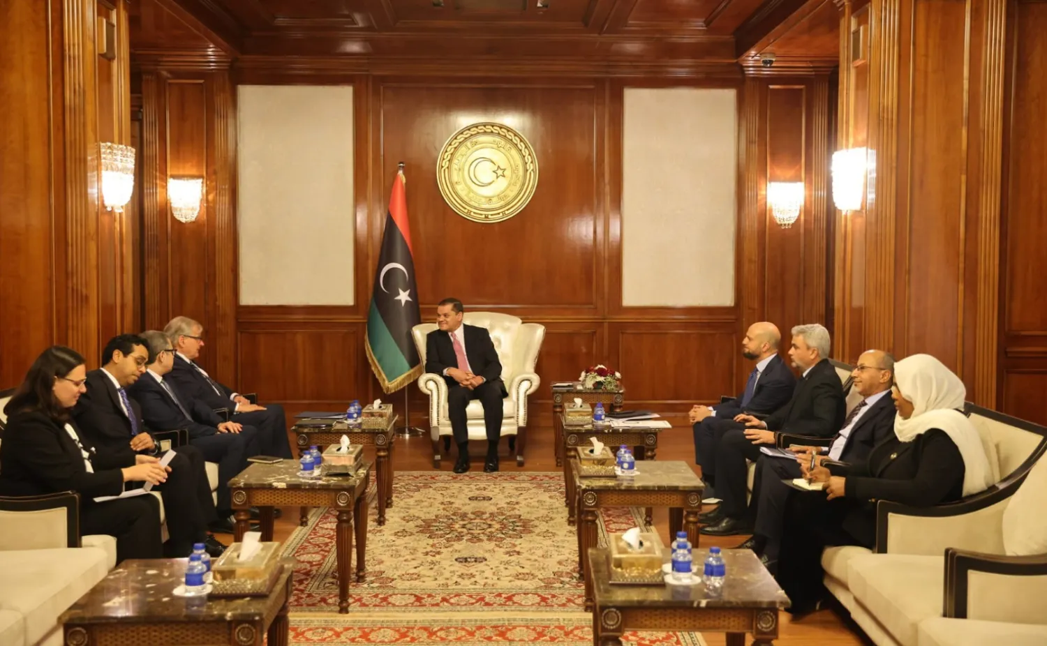 لقاء نورلاند مع الدبيبة (حكومة الوحدة)