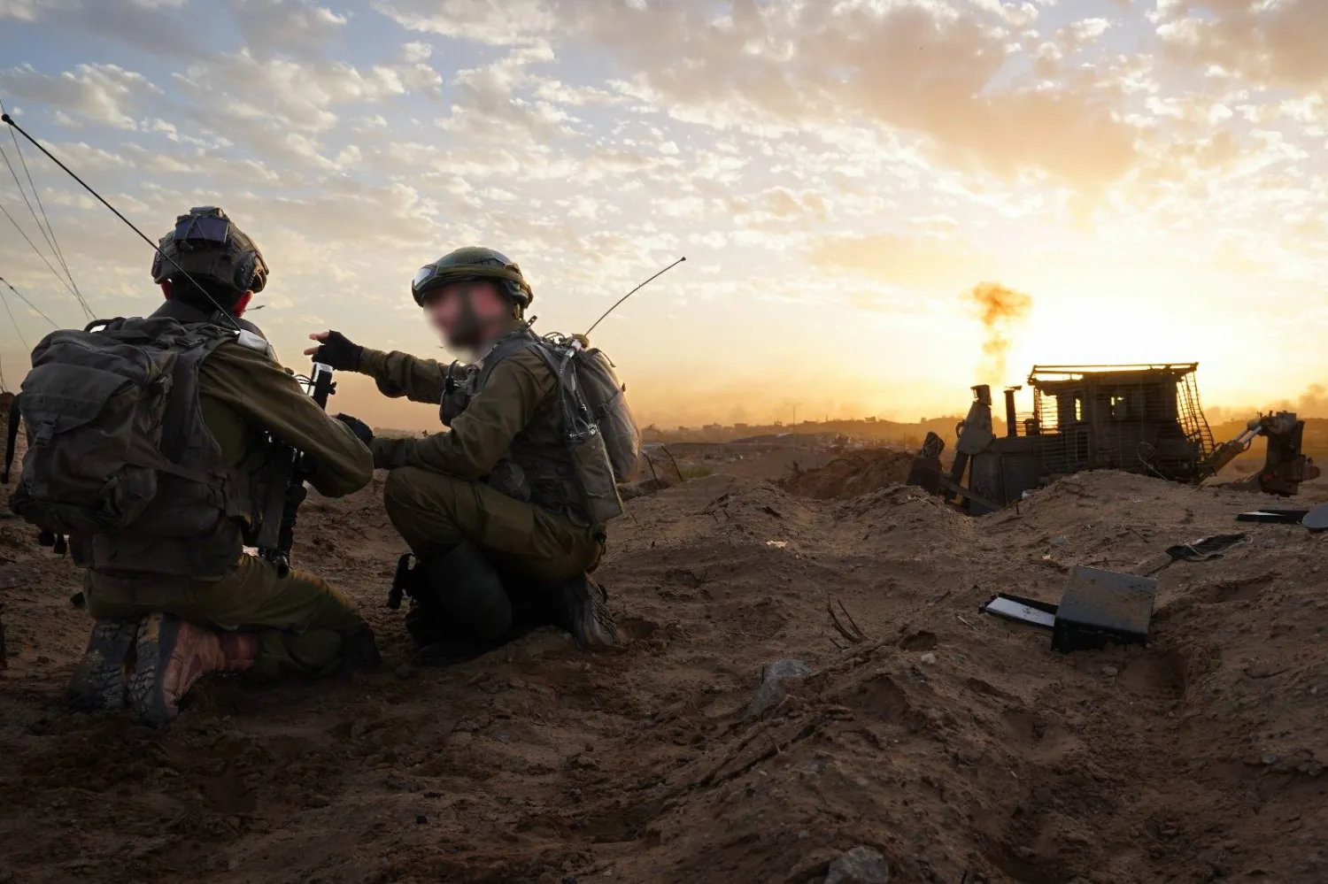 جنود إسرائيليون في قطاع غزة (الجيش الإسرائيلي) 