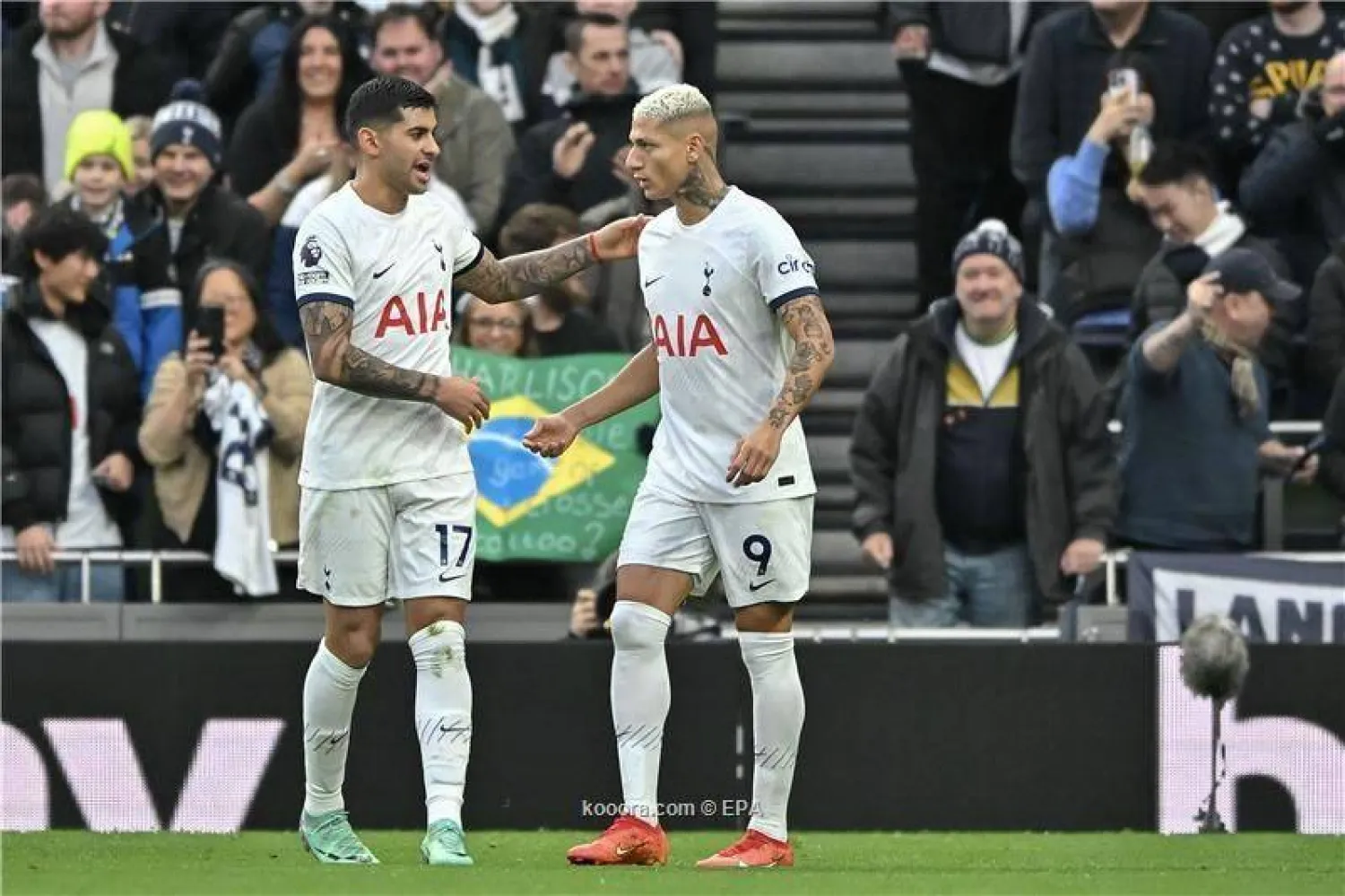 توتنهام ينتظر حتى اللحظات الأخيرة لمعرفة مصير روميرو وريتشارليسون (غيتي)