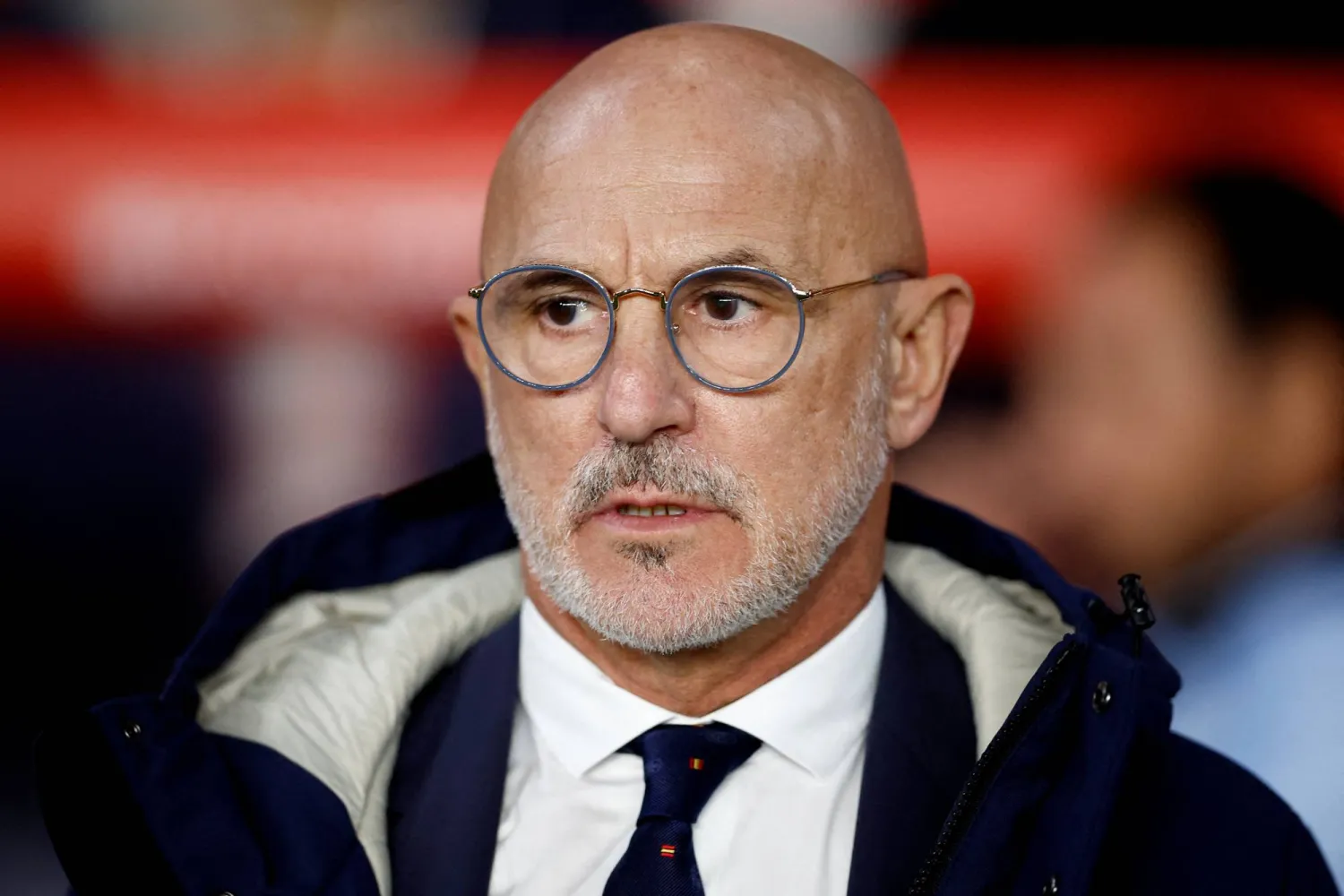 لويس دي لا فوينتي مدرب منتخب إسبانيا (رويترز)