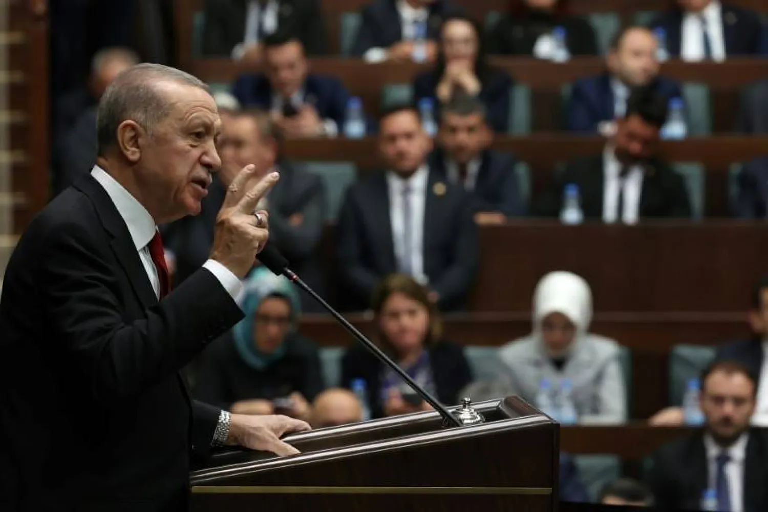 President Recep Tayyip Erdogan in July lifted his objections to Sweden's membership after Stockholm took steps aimed at cracking down on Kurdish groups that Ankara views as terrorists - AFP
