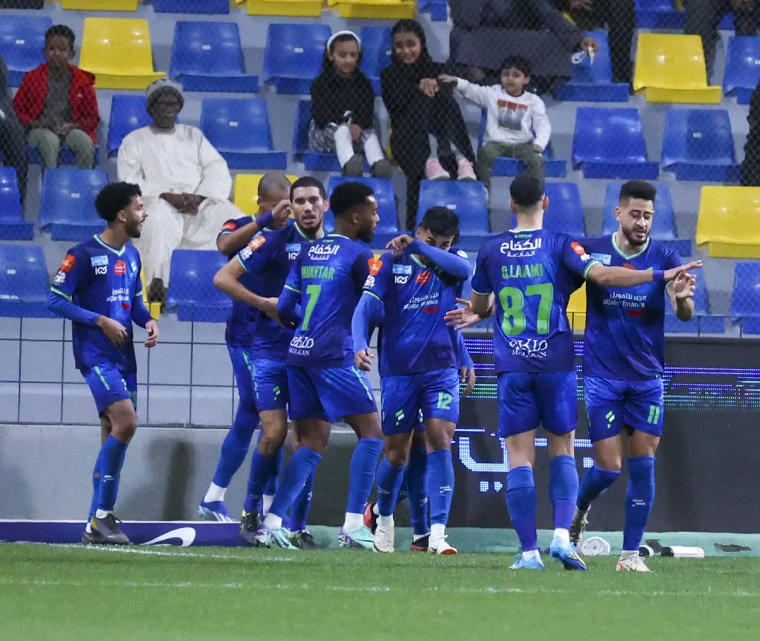 الفتح كسب مباراته الدورية الأخيرة أمام التعاون (تصوير: سعد الدوسري)