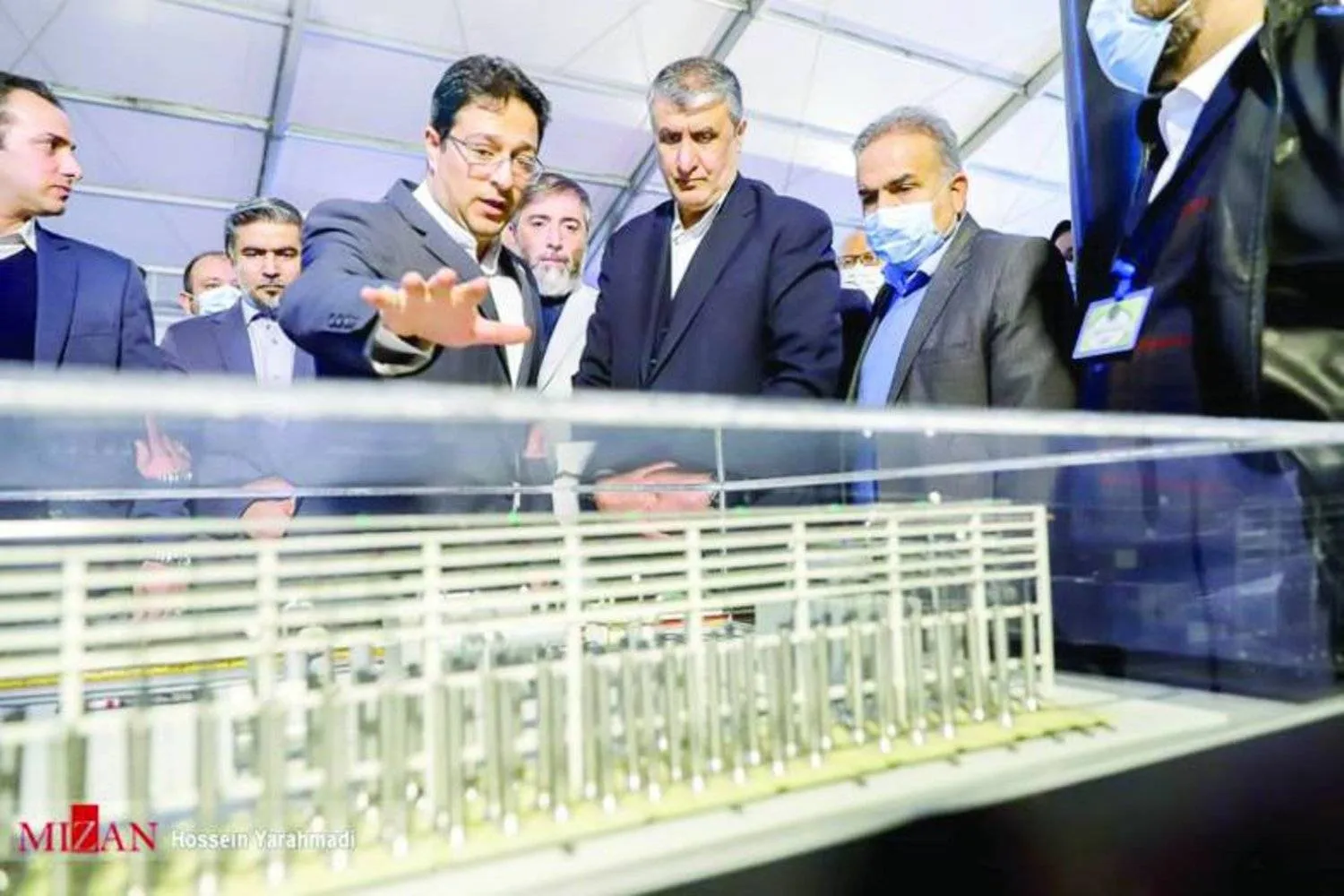 Iran’s top nuclear official Mohammad Eslami. (Mizan) 