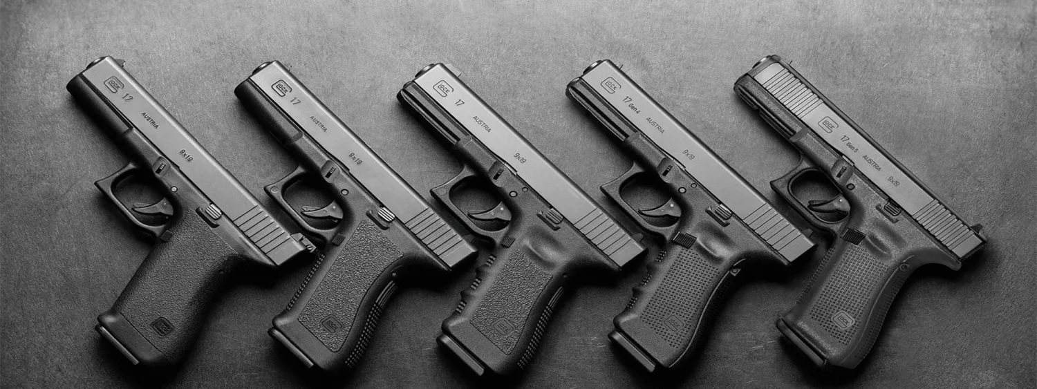 مسدسات غلوك (موقع الشركة الإلكتروني)